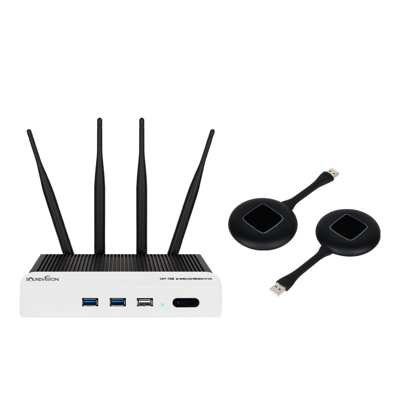 SOUNDVISION SWP-1100 + SWD-4200A ชุดอุปกรณ์นำเสนอพร้อมดองเกิล USB