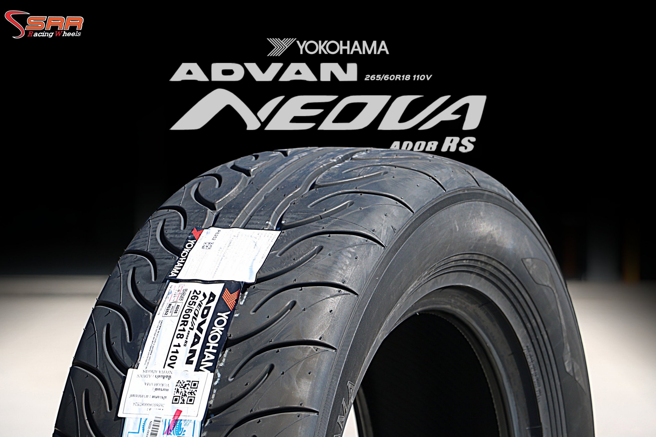 YOKOHAMA AD08RD ขนาด265/60R18 ปี24 ลดราคาพิเศษ