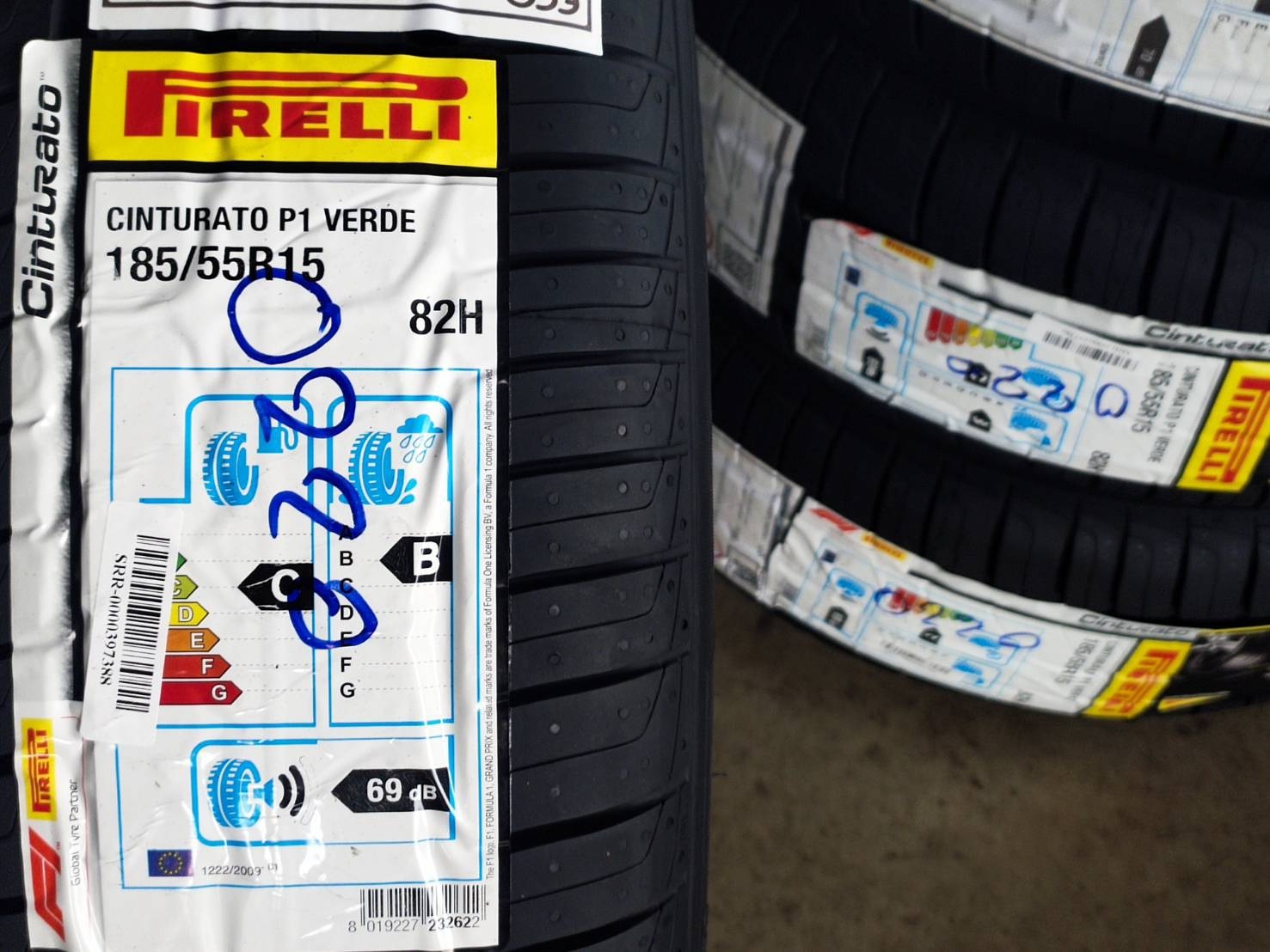 PIRELLI CINTURATO P1 VERDE 185/55R15