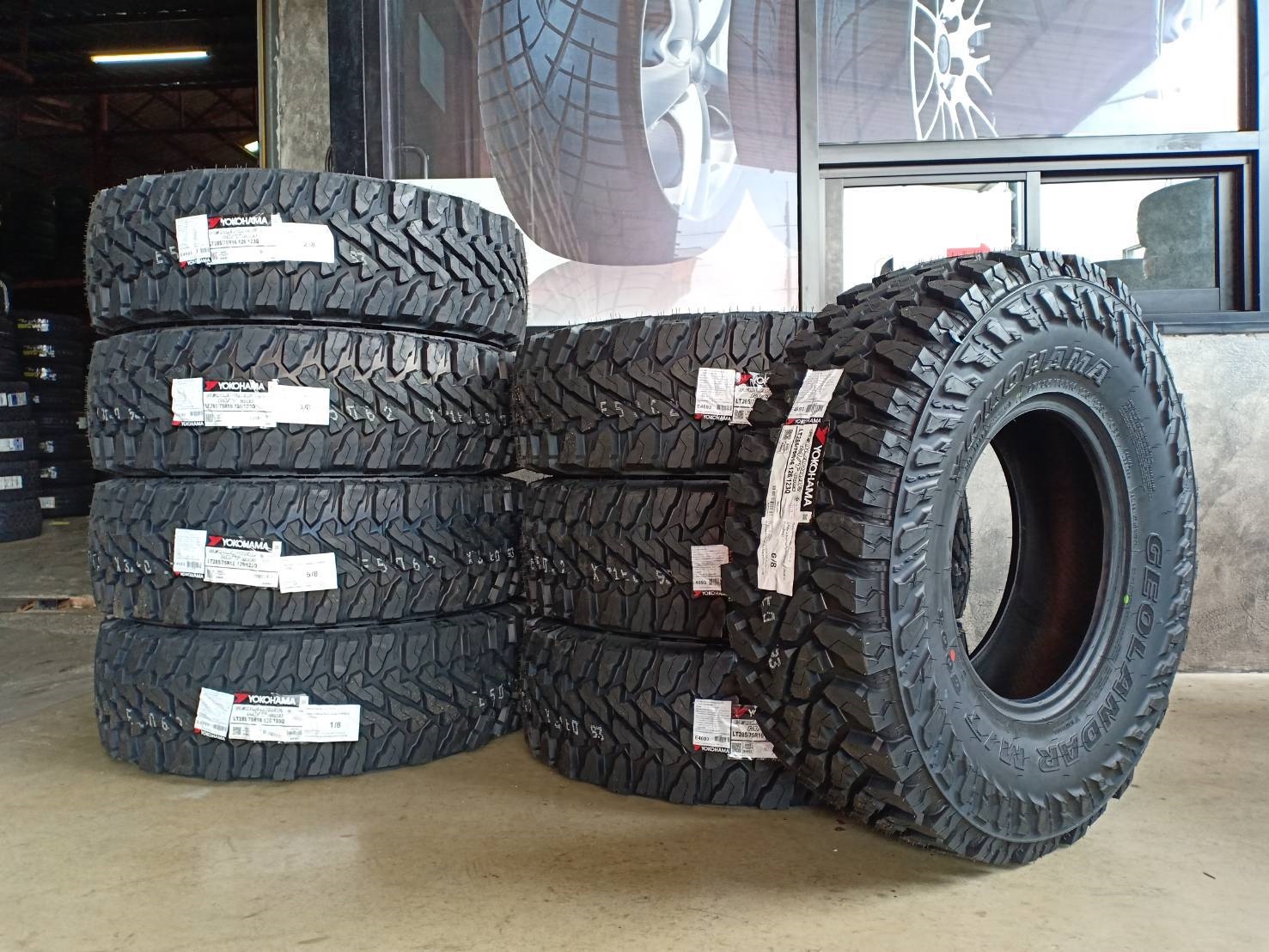 ยางเข้าใหม่ ลดราคา YOKOHAMA MT G003 285/75R16 126/123Q Y19