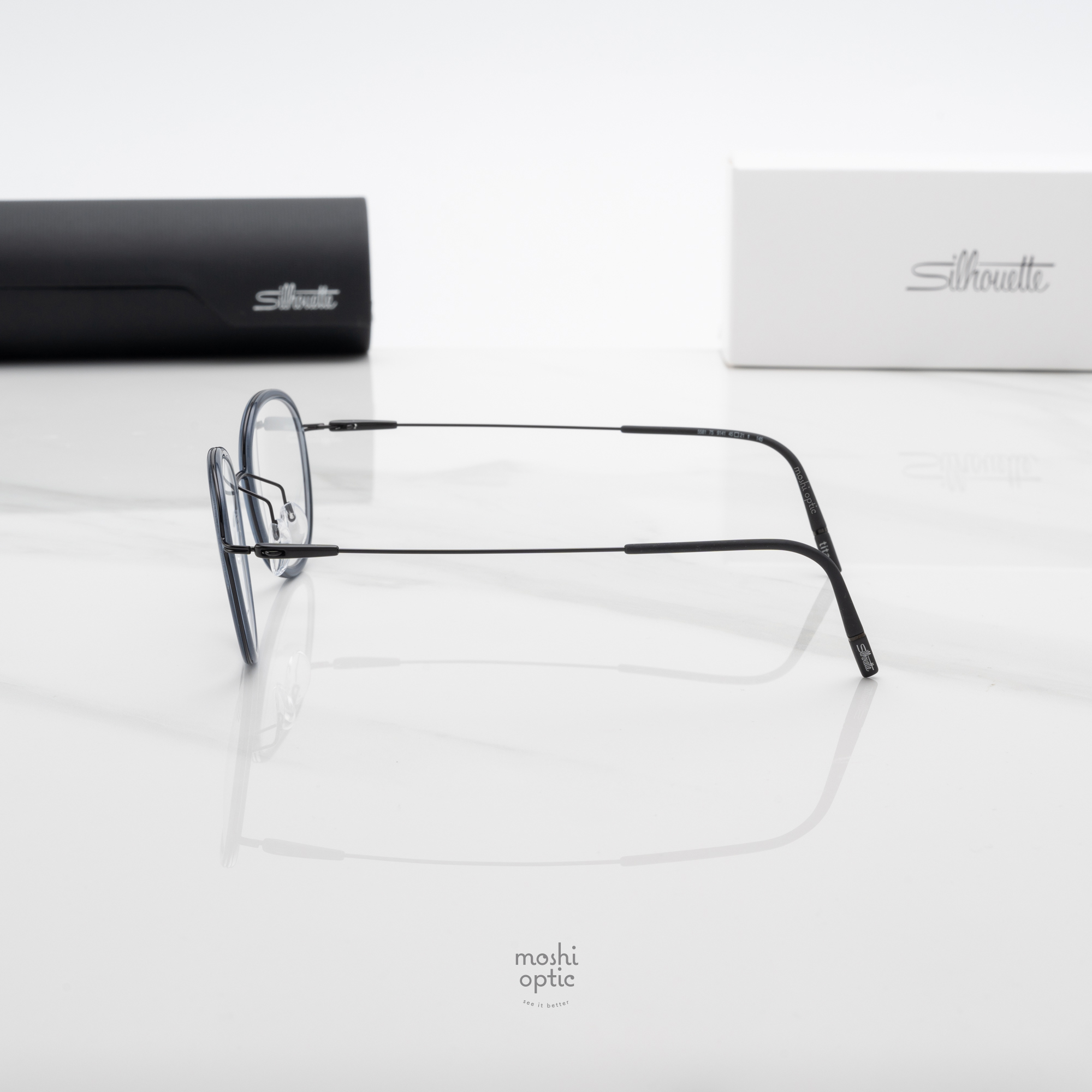 กรอบแว่น Silhouette Dynamics Colorwave Contour 5581 9141