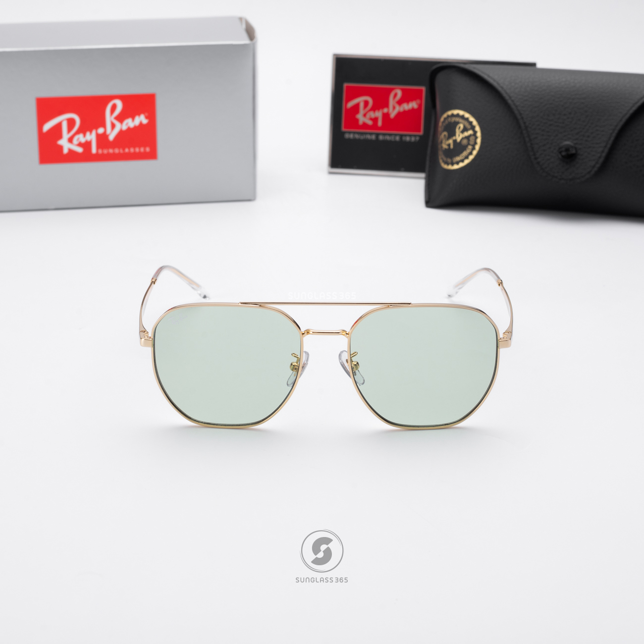 RayBan RB3724D 001/2 Gold