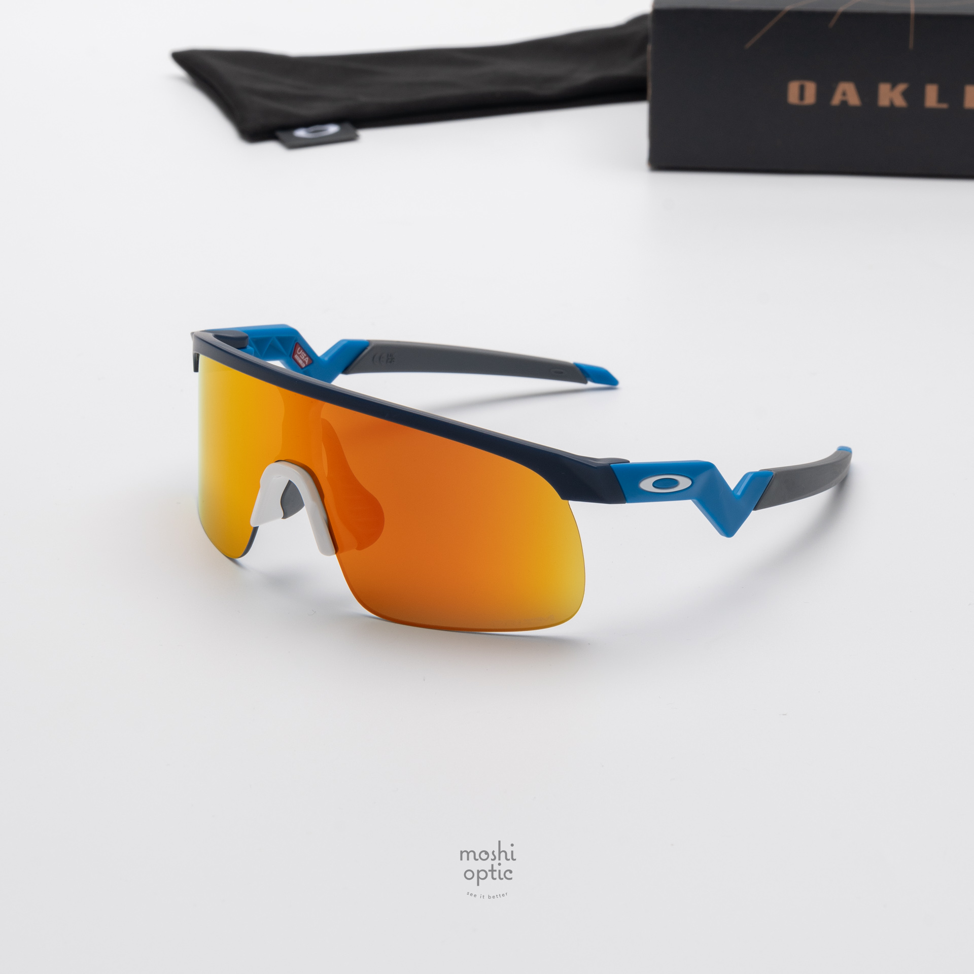 Oakley Resistor OJ9010-34 Matte Navy Prizm Ruby