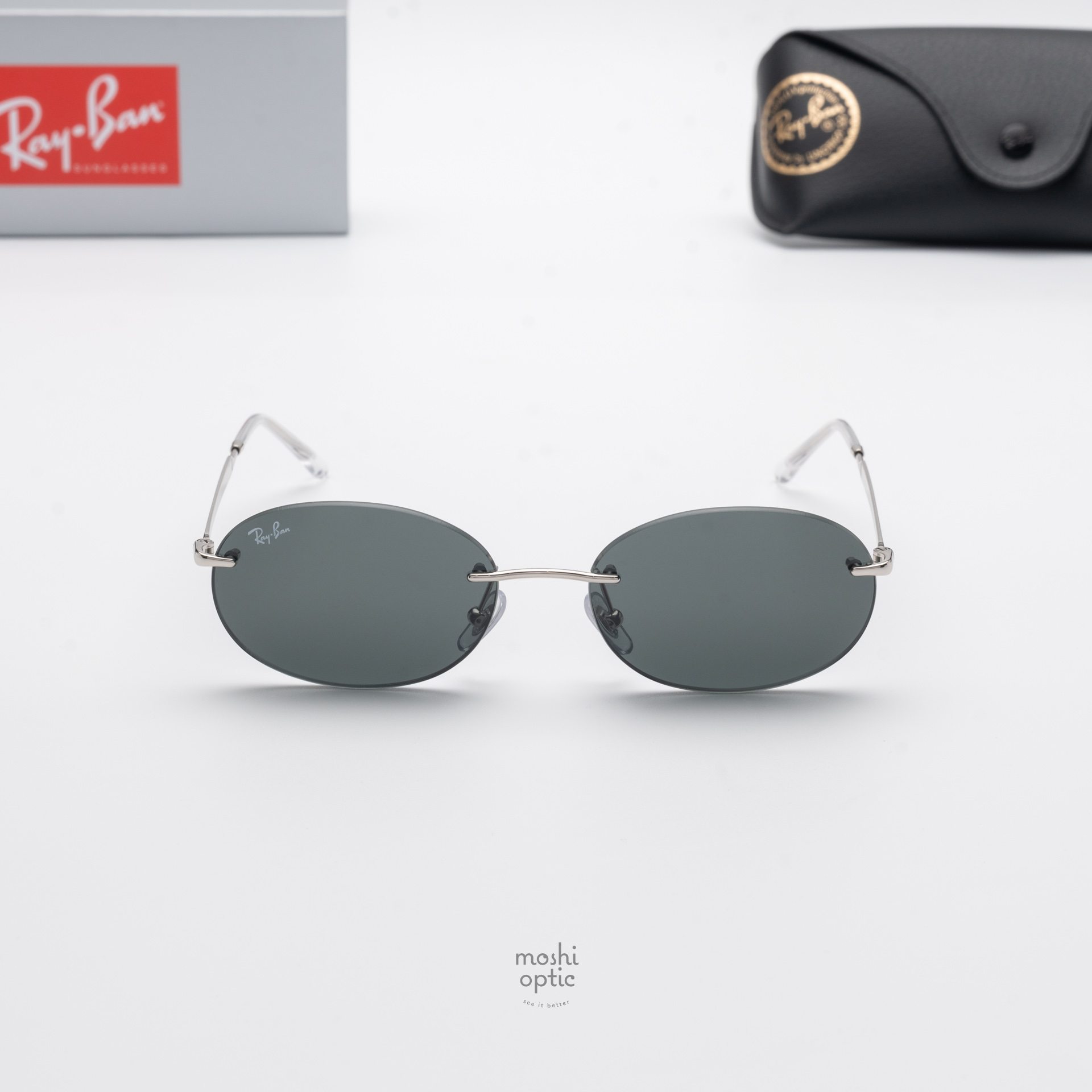 Ray-Ban RB3767 003/87 Silver Dark Grey