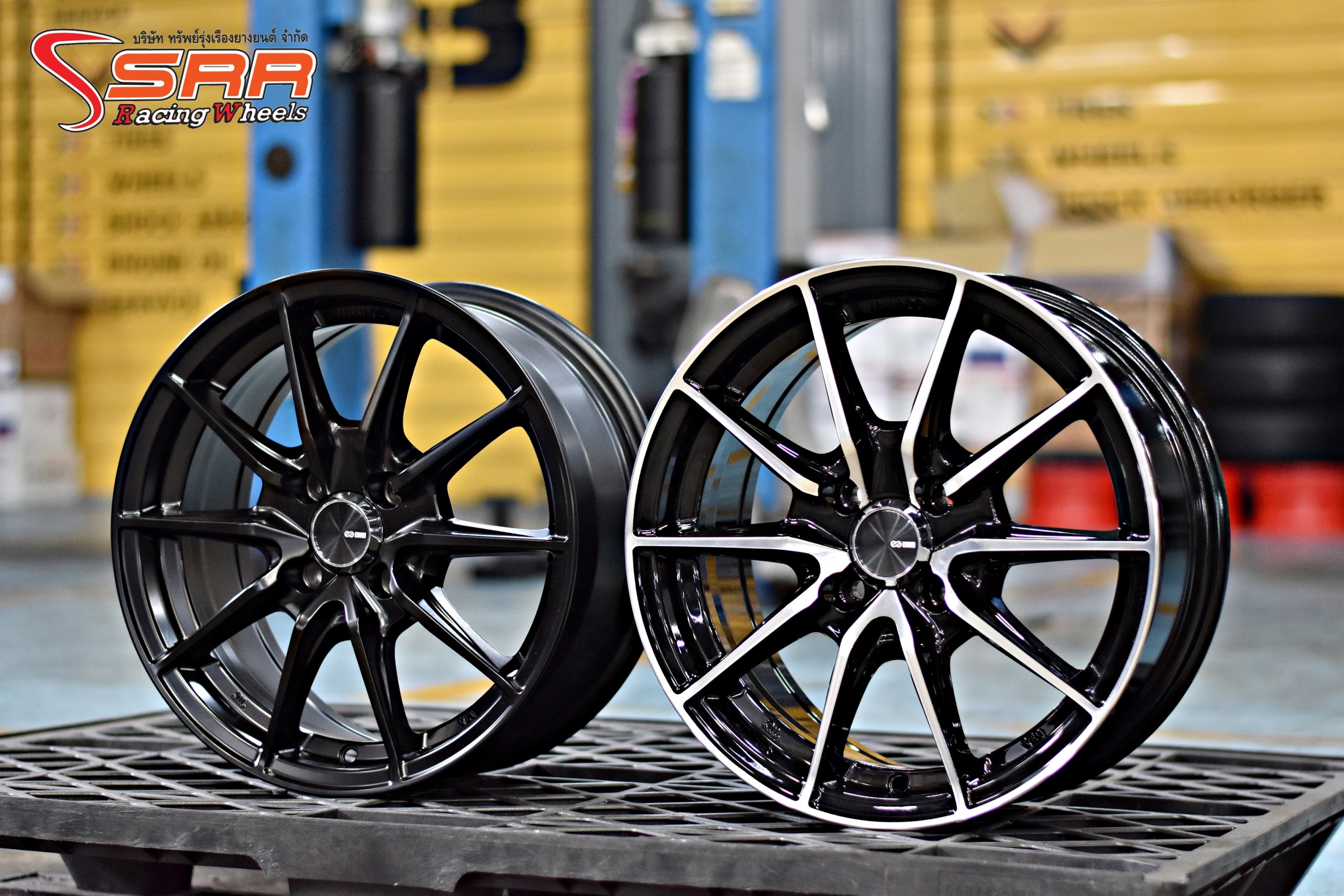 ENKEI DRACO ล้อแม็กซ์แท้ ขอบ15 กว้าง6.5 PCD4X100 offset+38