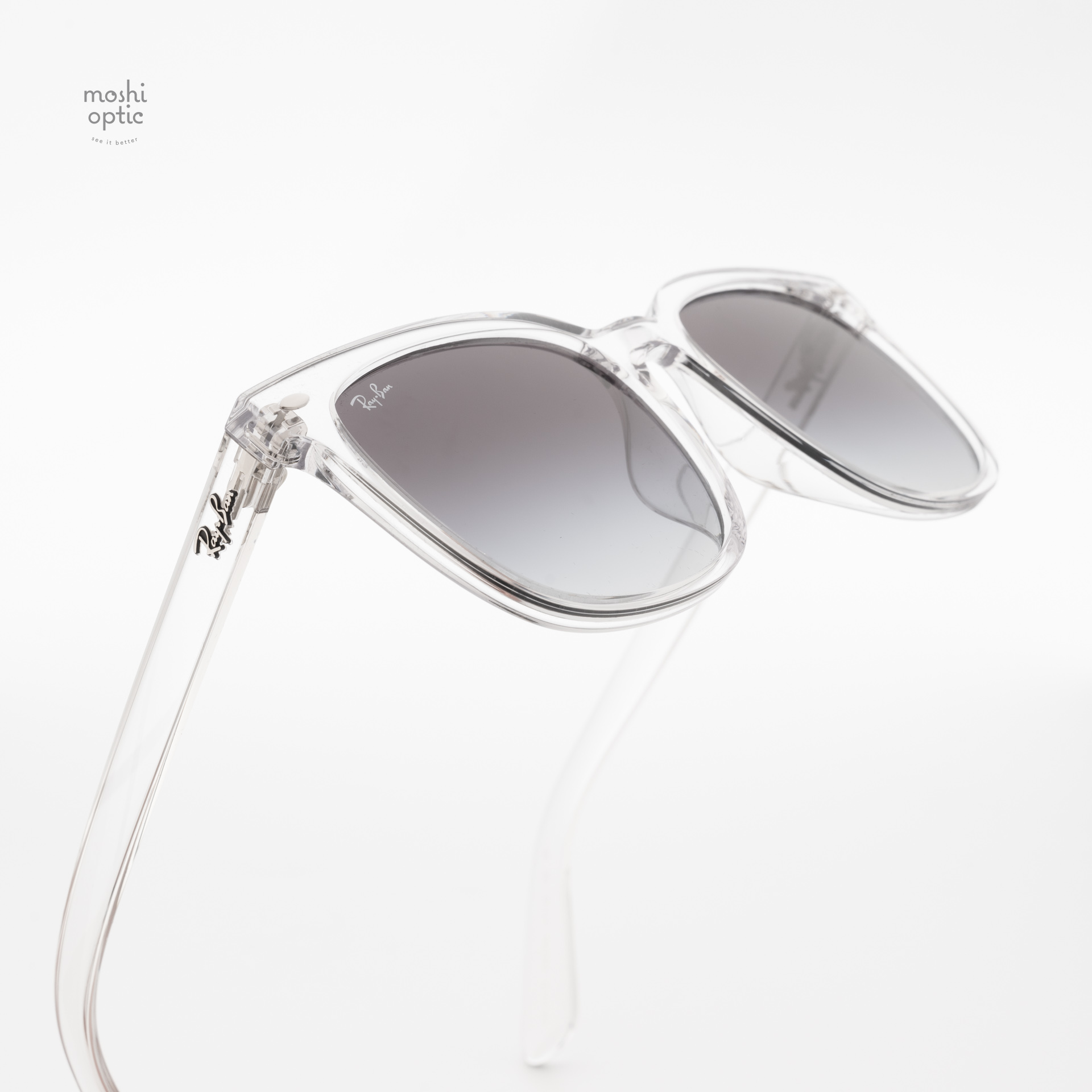 RayBan RB4401D 64478G Transparent Grey