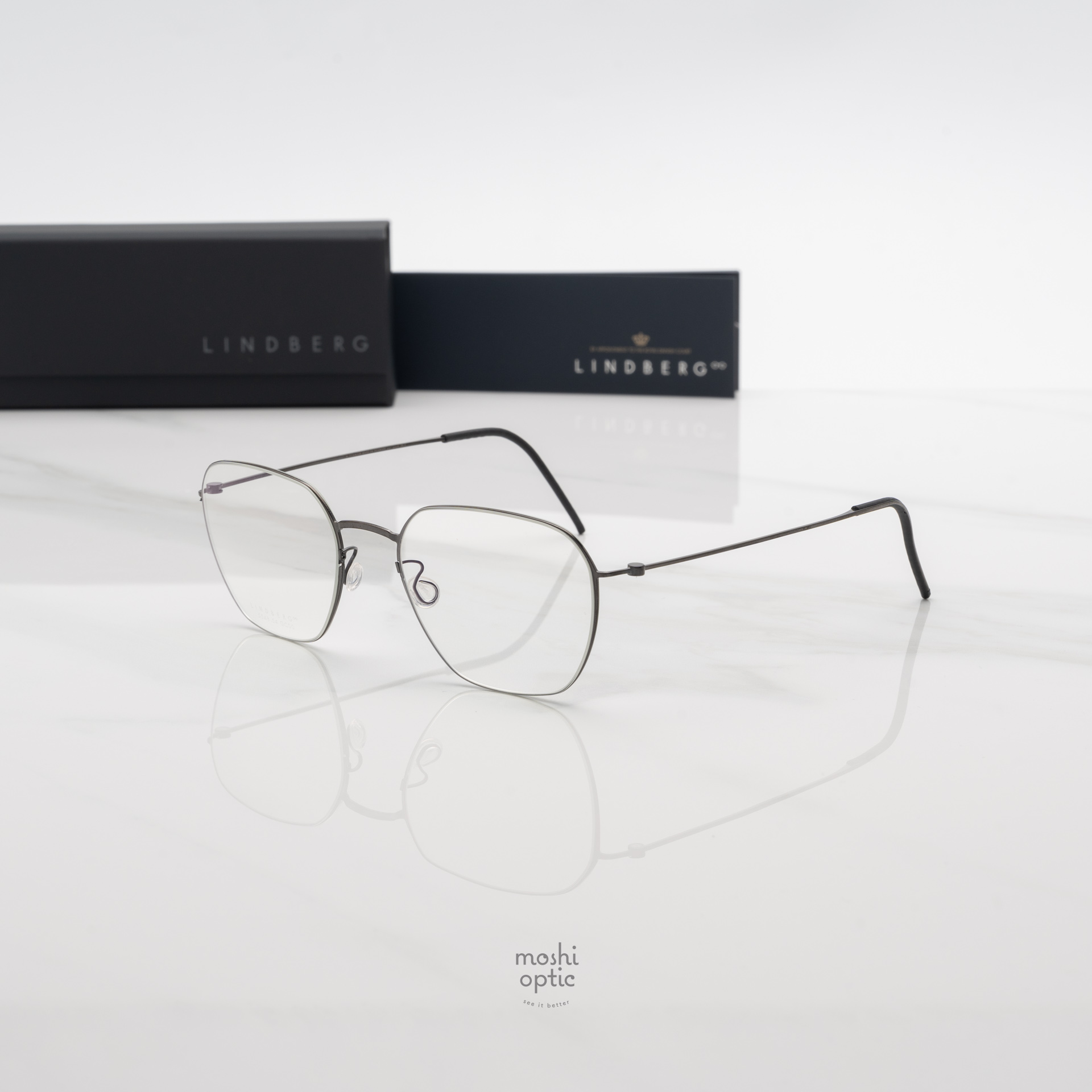 แว่นสายตา Lindberg Thintanium 070 14CBX 5548 T850 PU9