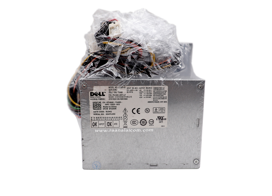 Power Supply Dell Optiplex 580 760 780 960 DT 255W T164M เพาเวอร์ซัพพลาย Dell 580 760 780 960 DT ราคาไม่แพง