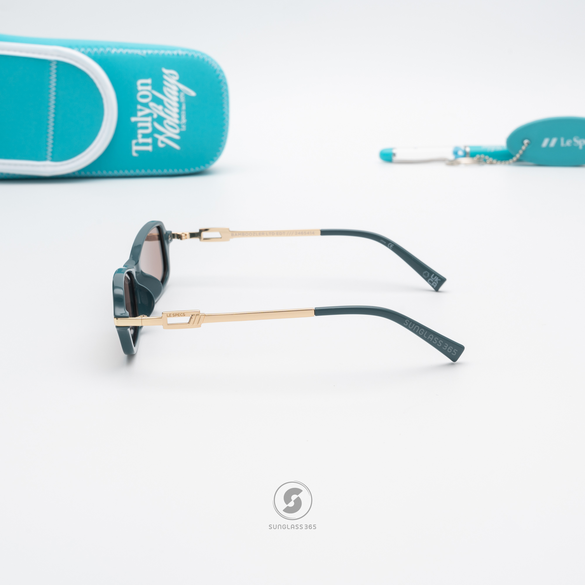 แว่นกันแดด Le Specs LSP2465414 BAMBOOZLER LTD ETD / Seafoam Polarised