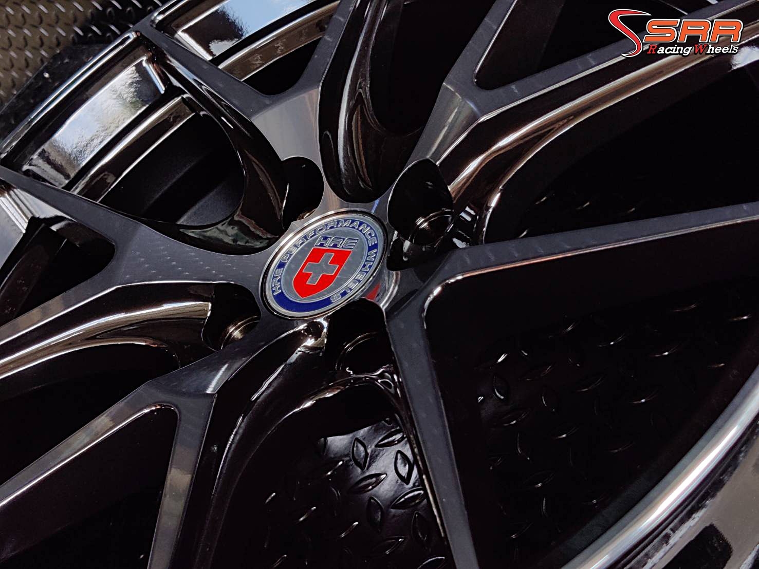 TK-SMART : TKHR (HRE) 17X7.5 4X100 30 XMP/BLACK-CL BLACK (หน้าเงาร่องดำ)