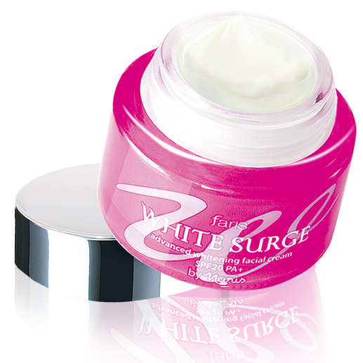 ครีมบำรุงผิวหน้า ฟาริส ไวท์ เซิร์จ ขนาด 40 กรัม Faris White Surge Advanced Whitening Facial Cream SPF20 PA+
