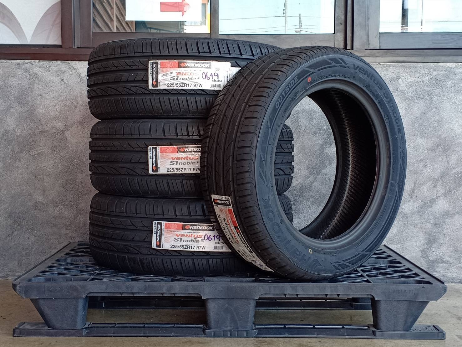 HANKOOK VENTUS S1 NOBEL2 225/55ZR17 ปี19