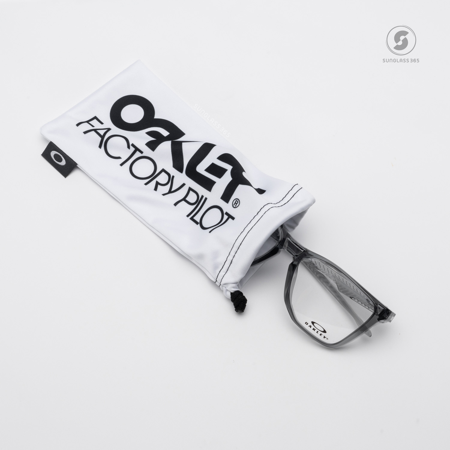 OAKLEY FACTORY PILOT WHITE W/BLACK AC