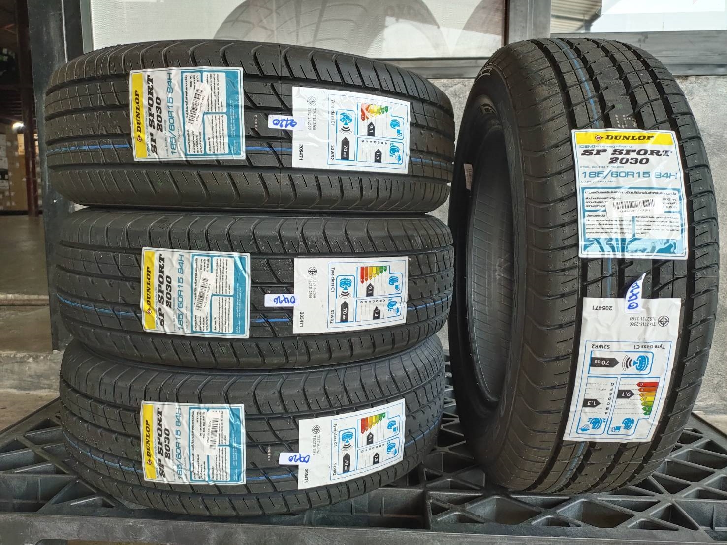 ยางใหม่ DUNLOP SP SPORT 2030 185/60R15