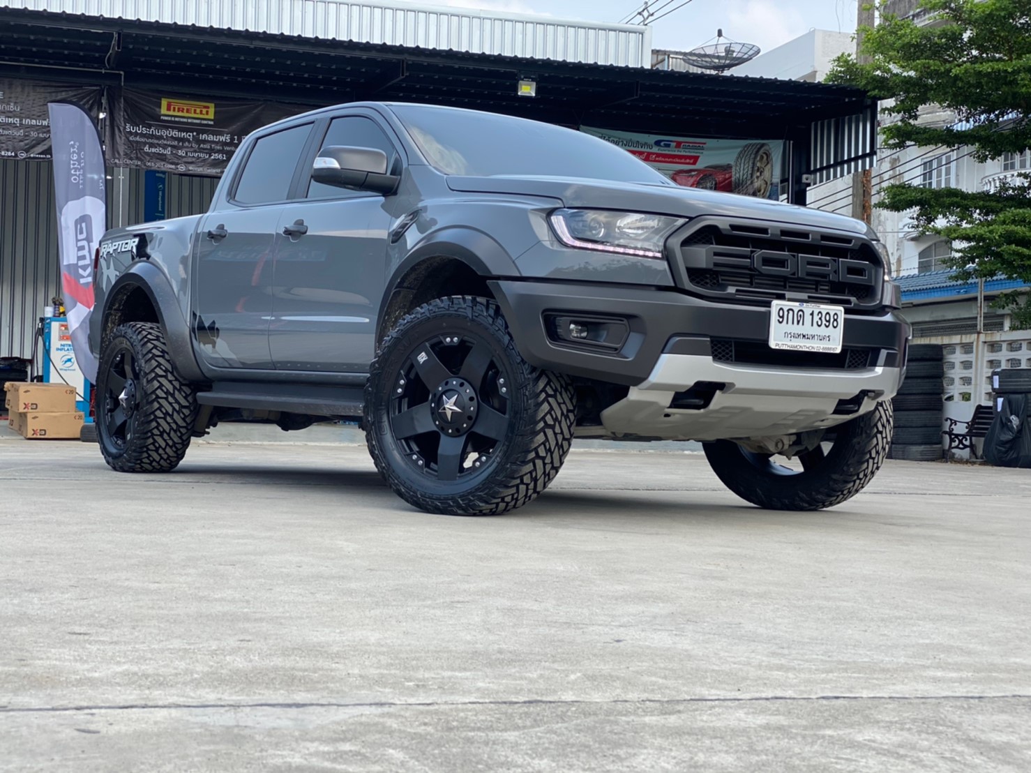 ล้อแท้ CAPTAINAMERICA ขอบ20 ใส่ RAPTOR