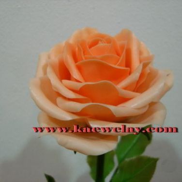 พิมพ์อลูมิเนียมตัดดอก+ใบกุหลาบ (Aluminum mold cutter roses + leaves )