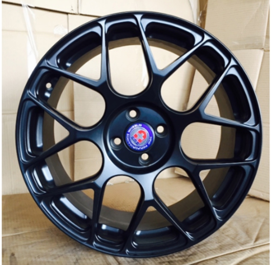 Model:HRE 242 Size:17x7.5-8.5 inch Offset:+38 +35 pcd:4x100 Center Bore:73 mm Color:BK/MATT