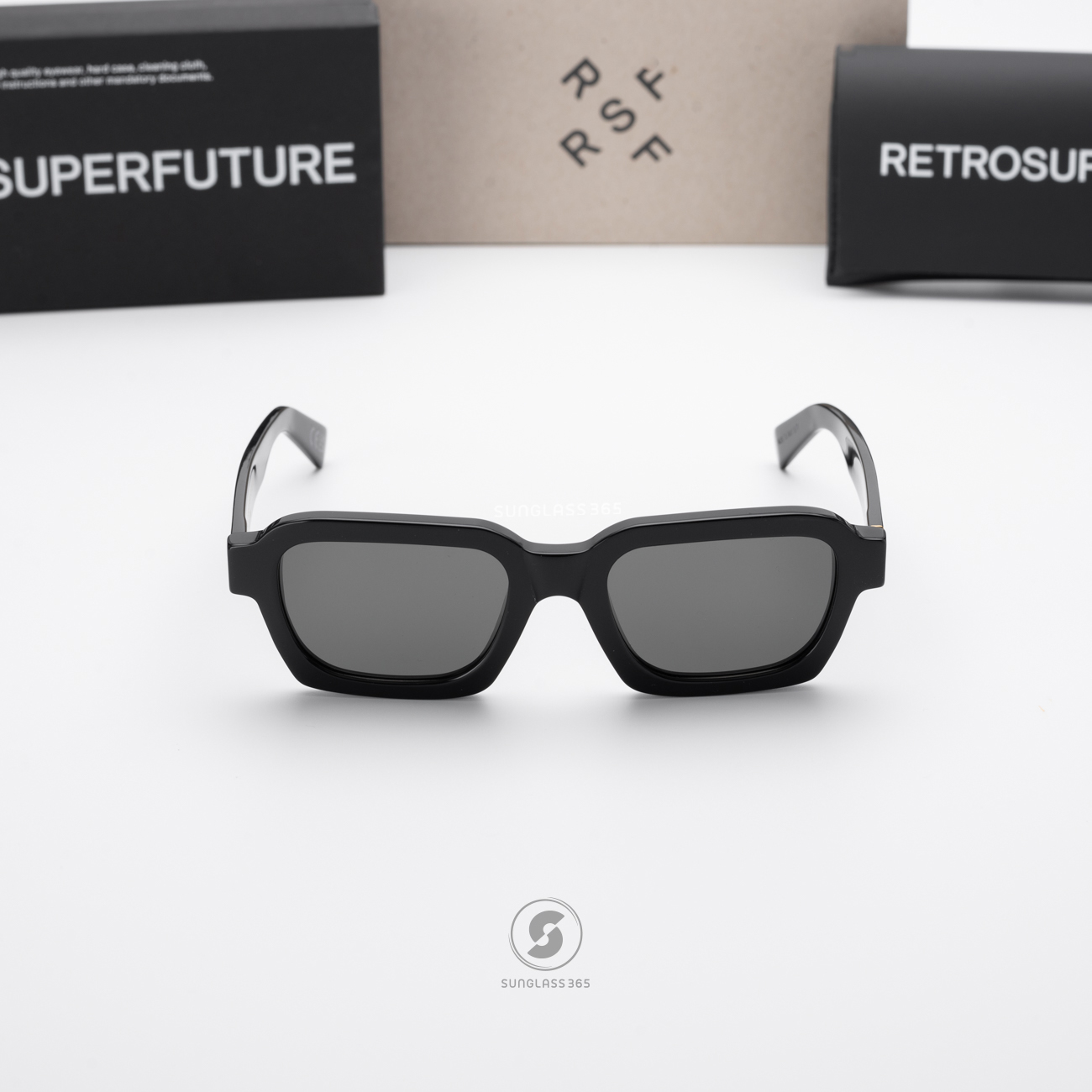 แว่นกันแดด SUPER SP NJS Caro Black