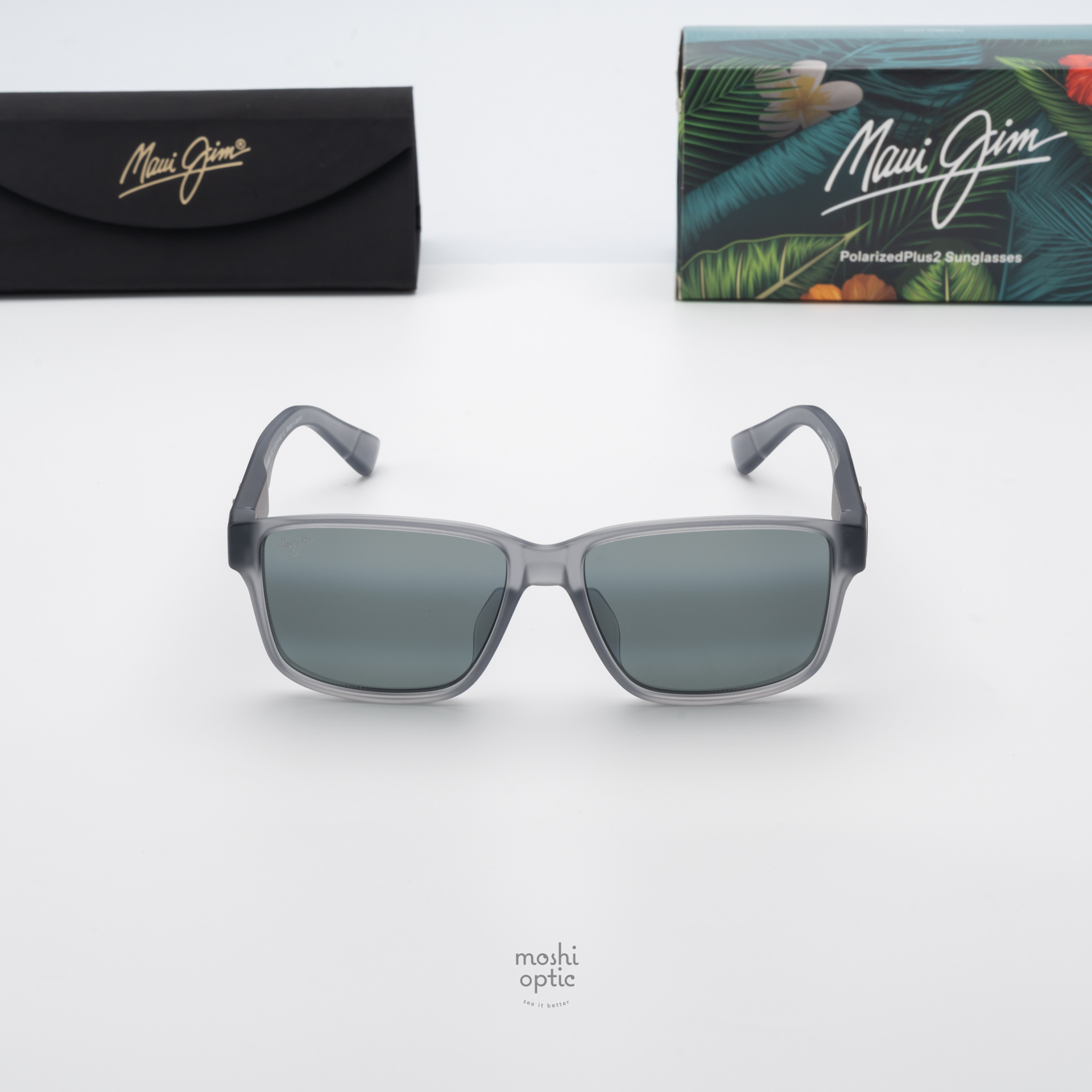 แว่นกันแดด Maui Jim KUNAIHI MJ688SA 002 Neutral Grey