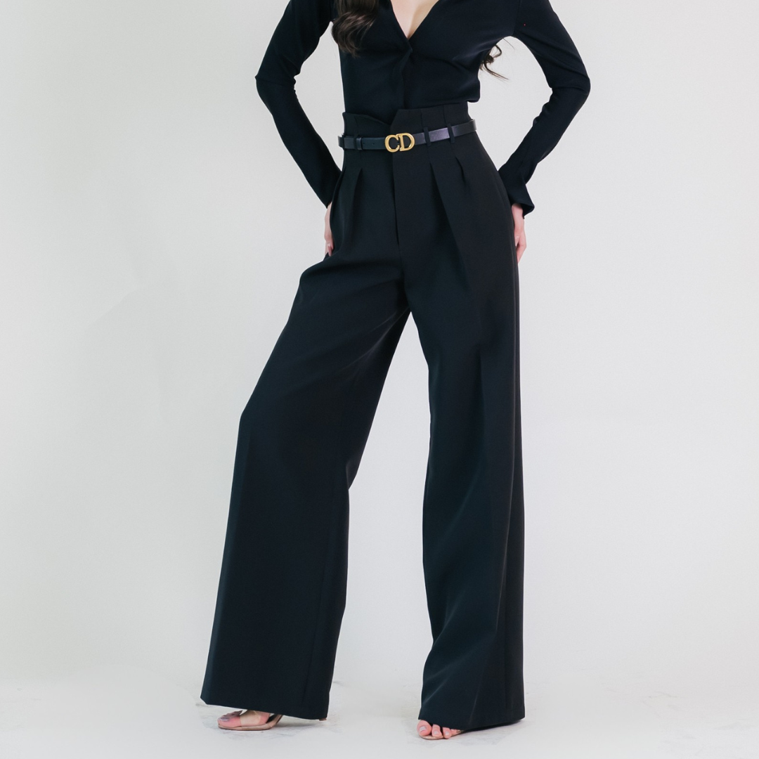 Lism P-036 The Vision Wide Trousers กางเกงขายาวสุดเก๋