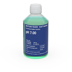 สารละลายบัฟเฟอร์ pH 2.00, 4.01, 7.00, 9.21, 10.00, 11.00 ยี่ห้อ METTLER TOLEDO
