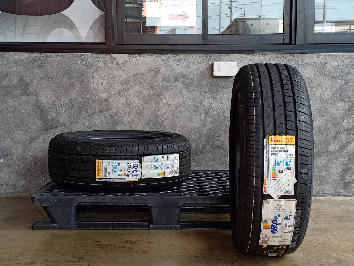 PIRELLI 235/55R19 SCORPION VERDE R-F (MOE) 101V MADE IN ROMANIA