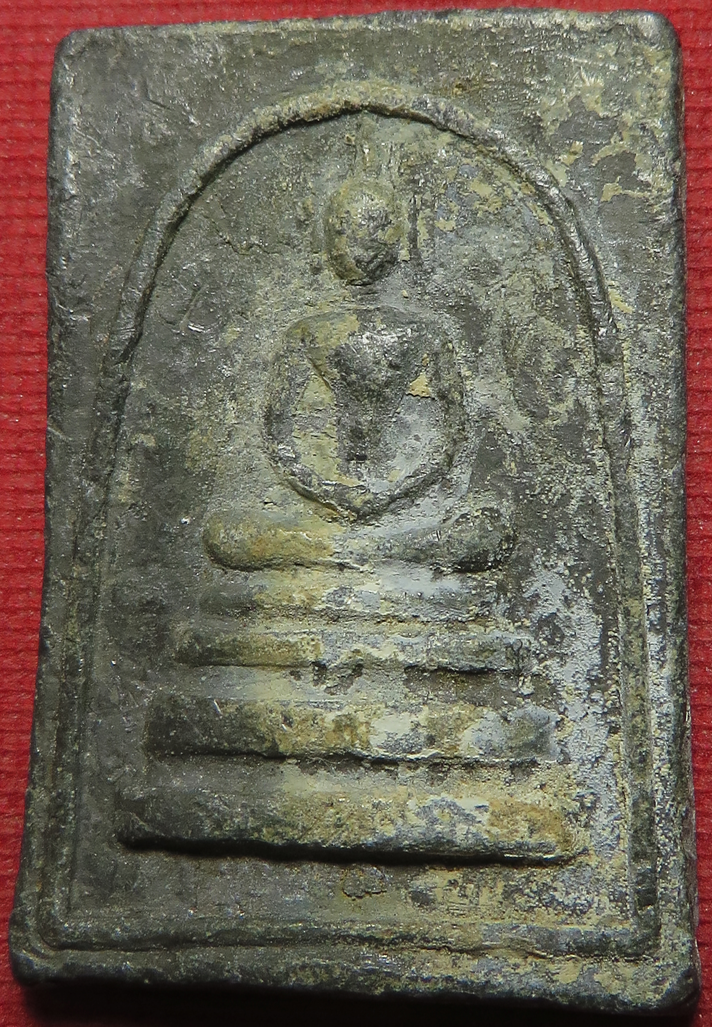 1951 พระสมเด็จ ตะกั่วถ้ำชา หลวงปู่โต๊ะ วัดประดู่ฉิมพลี จัดสร้างโดย วัดตะล่อม (ภาษีเจริญ) กรุงเทพ พิธีเสาร์ห้า ปี 2512 (รับประกัน พระแท้ + ส่งฟรี ทั่วประเทศ)