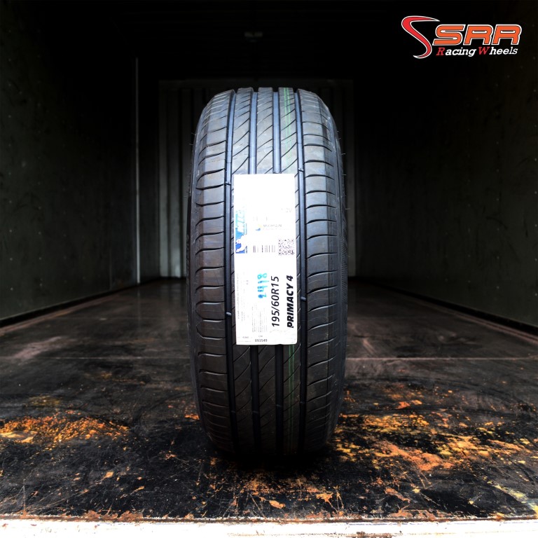 MICHELIN PRIMACY4 195/60-15 เส้น 3500 ปี18 ซื้อ4เส้น จ่ายแค่ 12000 บาท เท่านั้น