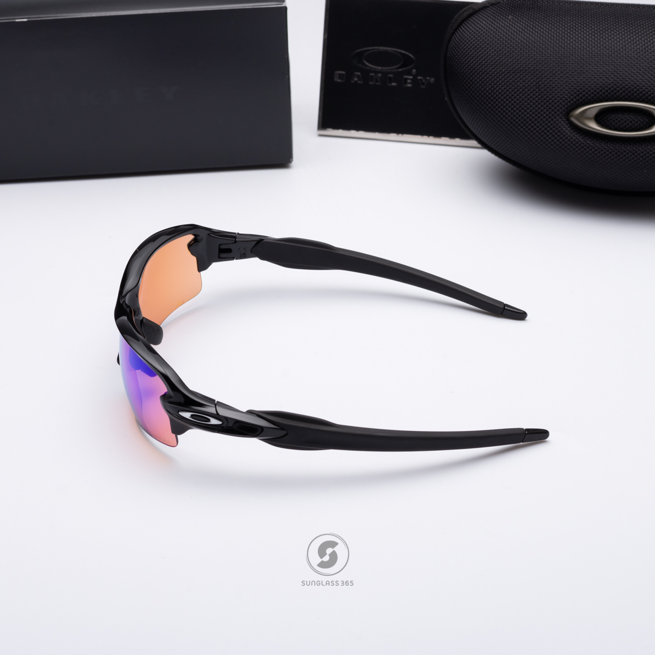 Oakley OO9271-09 Flak 2.0 (A) Polished Black Prizm Golf