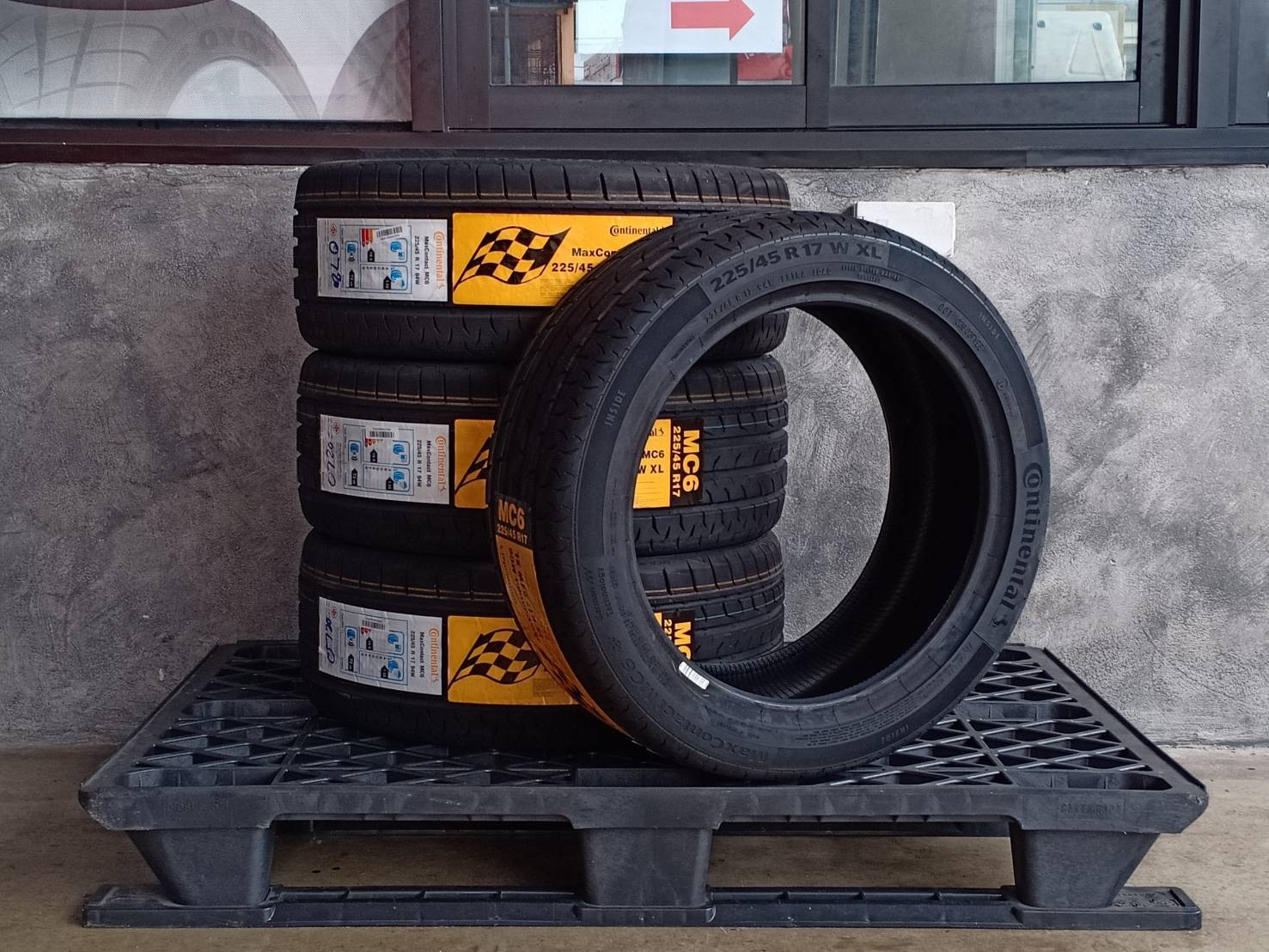 CONTINENTAL CONTACT MC6 225/45R17 ปี20