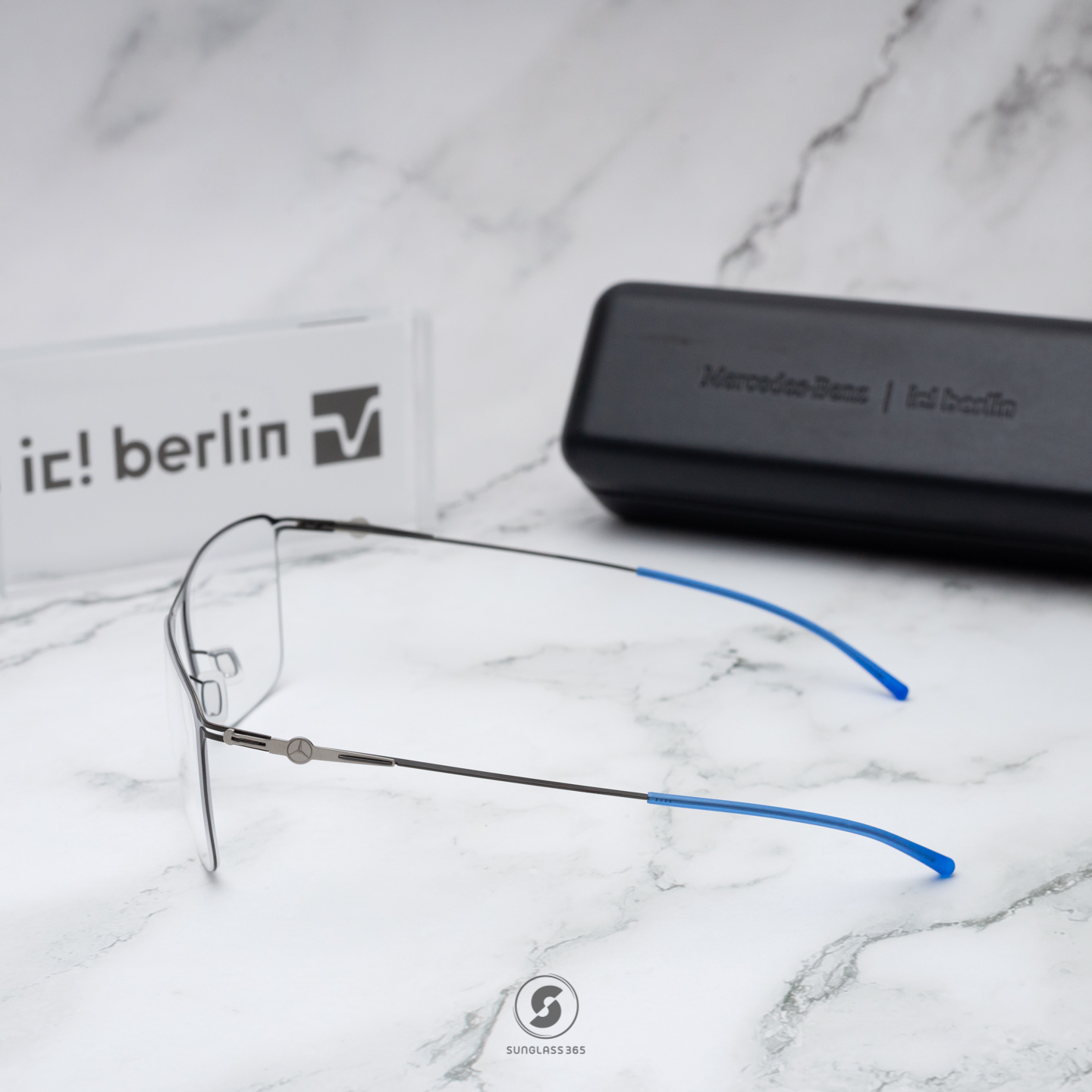 กรอบแว่น IC BERLIN MB08 Gunmetal