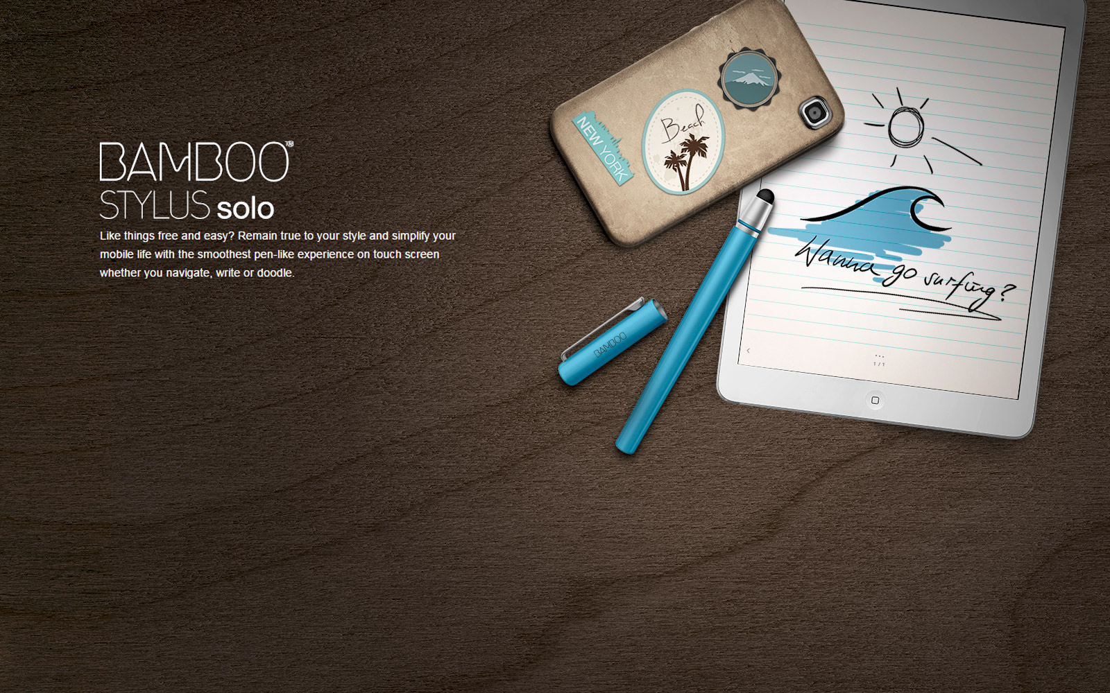 Bamboo Stylus SOLO (3rd Generation) (Gray)