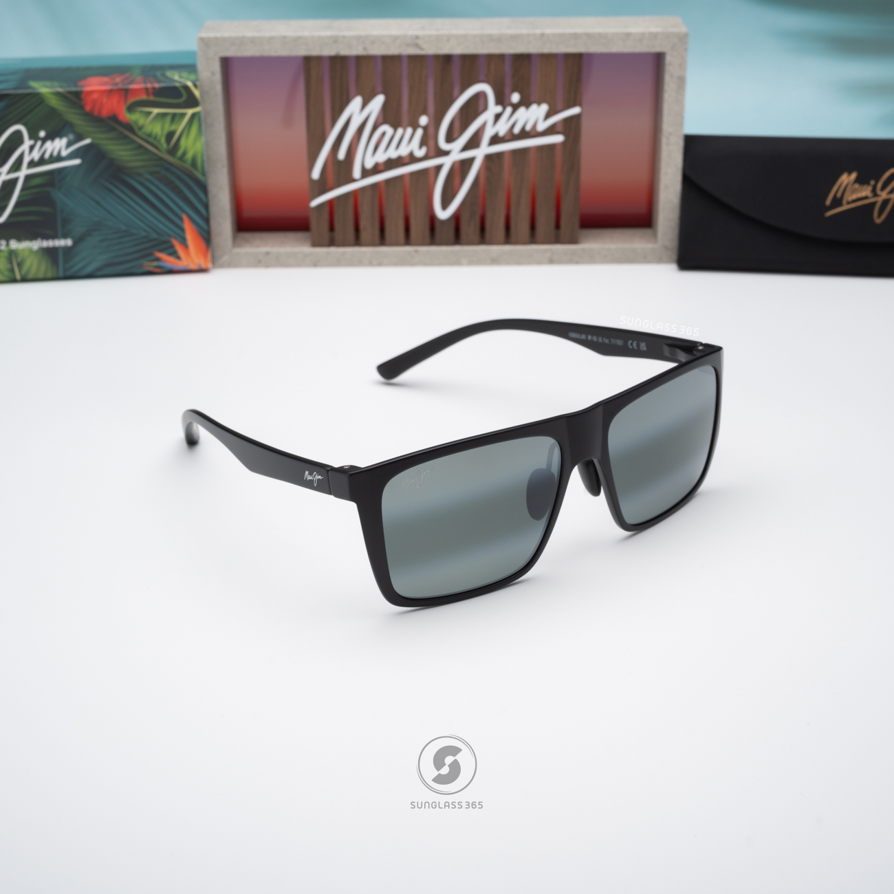 แว่นกันแดด Maui Jim HONOKALANI MJ H455 02 Neutral Grey
