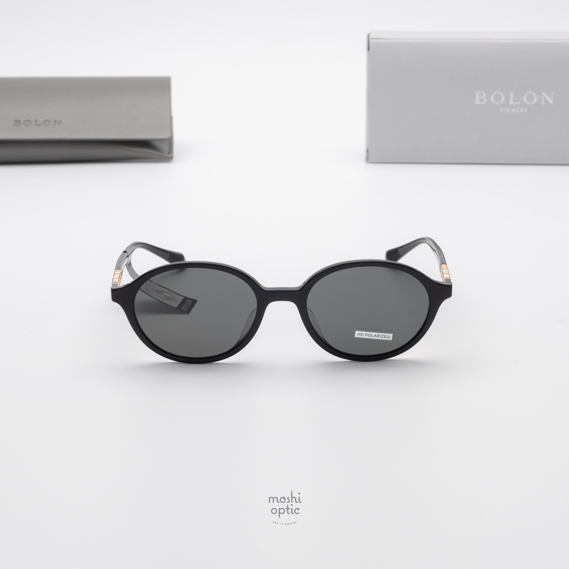 แว่นกันแดด BOLON รุ่น BL3216 Jakarta C10 Shiny Black