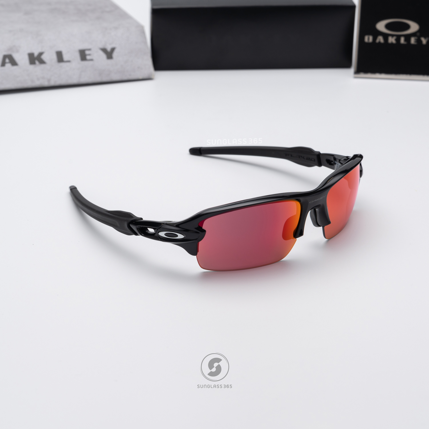 Oakley OJ9005-12 Flak XS Polished Black Prizm Field