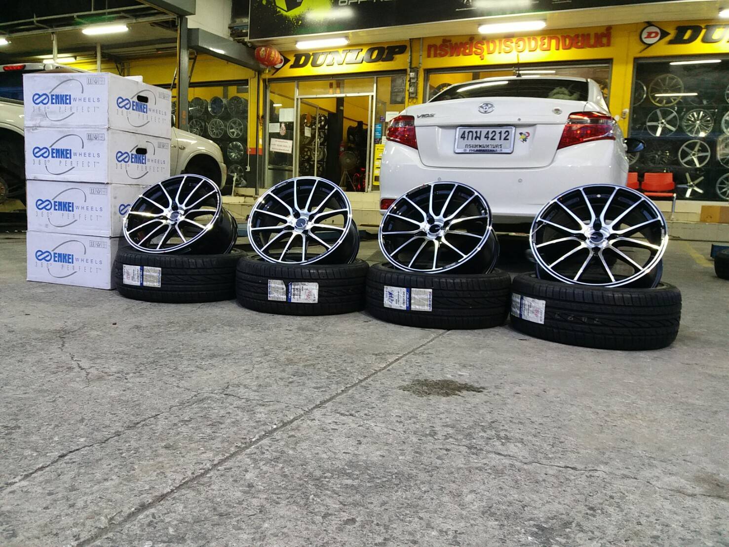 ล้อแท้ ENKEI TUNING SC48 ขอบ 15 ราคาถูกที่สุด