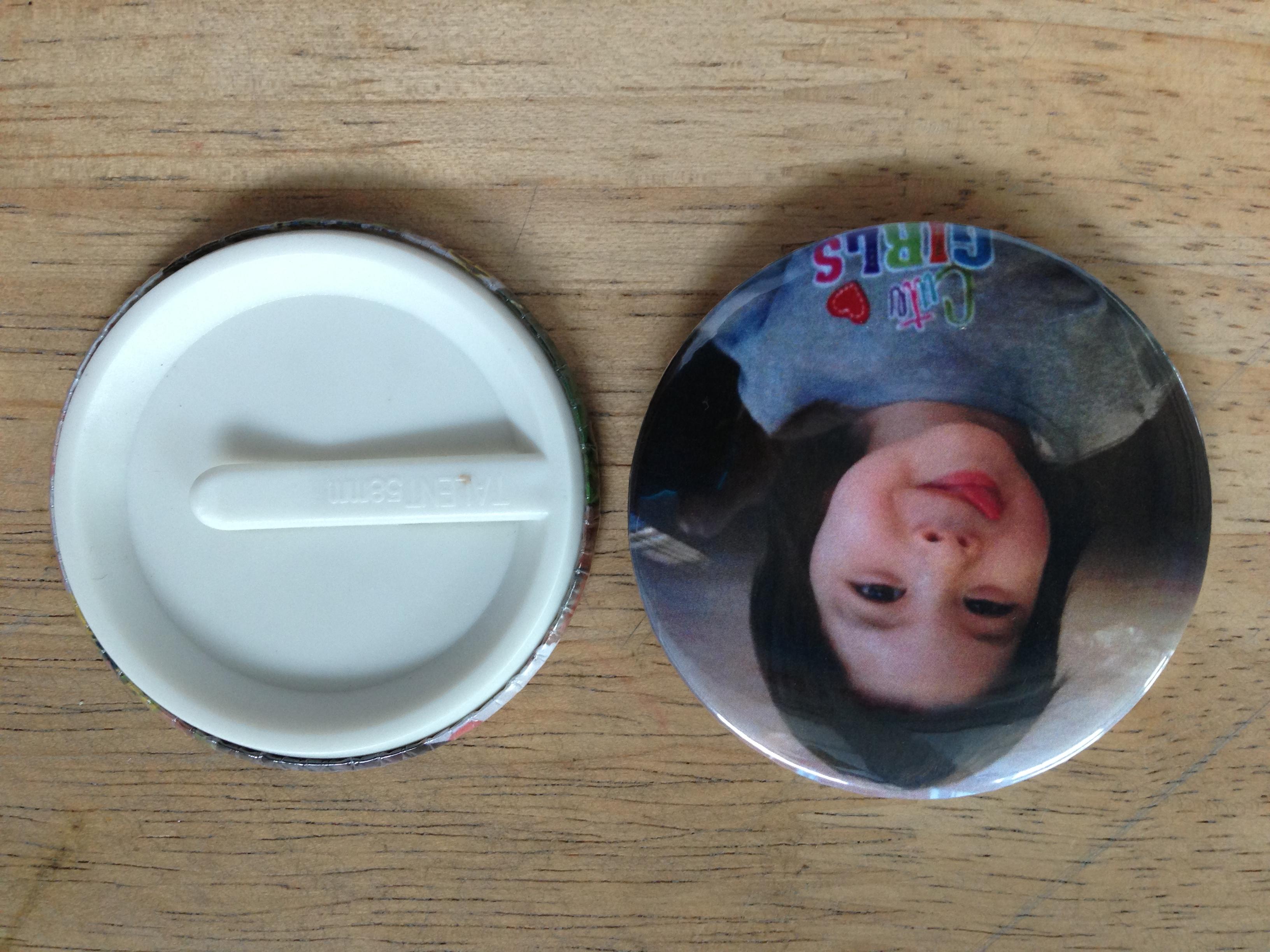 ตัวหนีบวงกลมพลาสติก หมวก เสื้อ