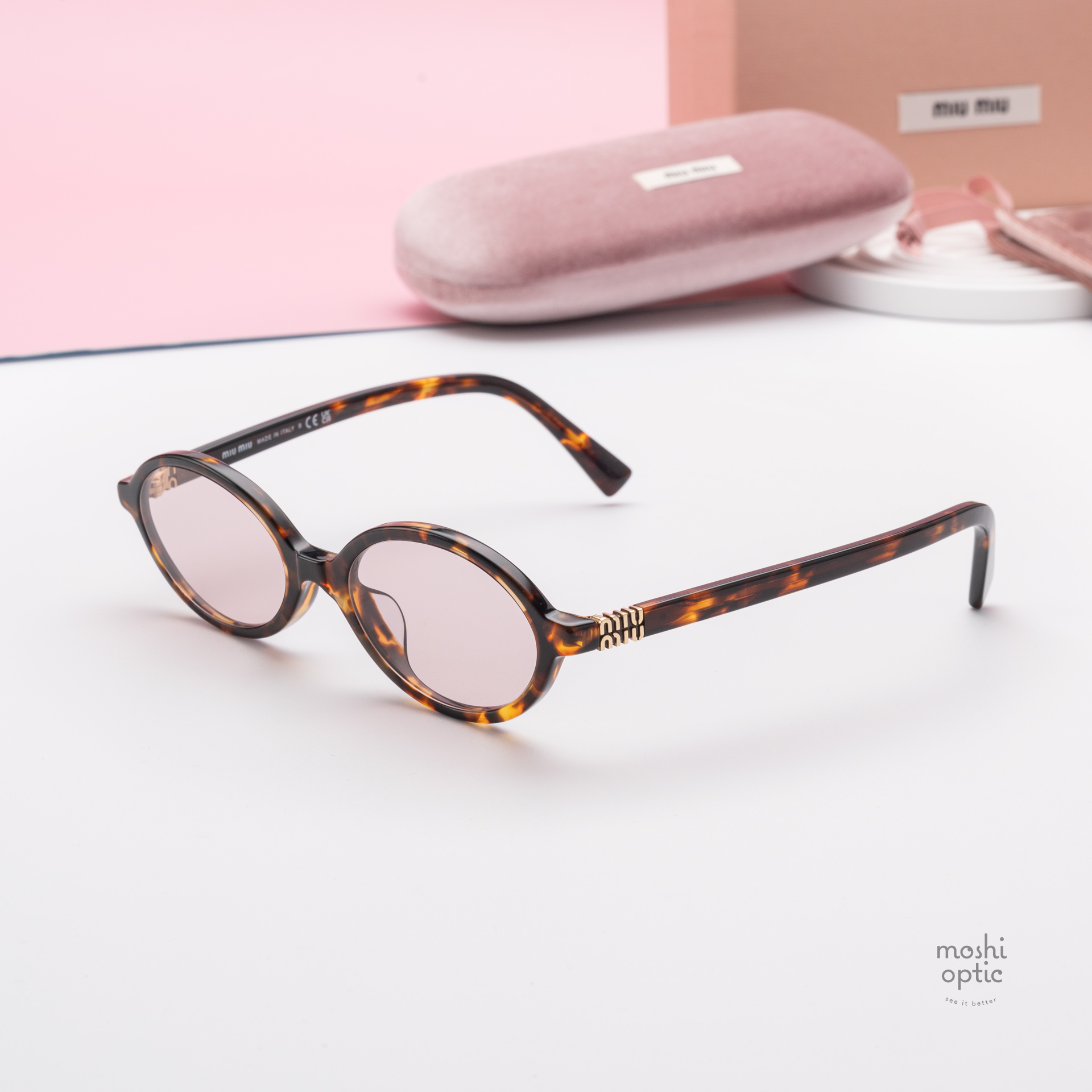 แว่นกันแดด Miu Miu MU04ZSF 14L4I0