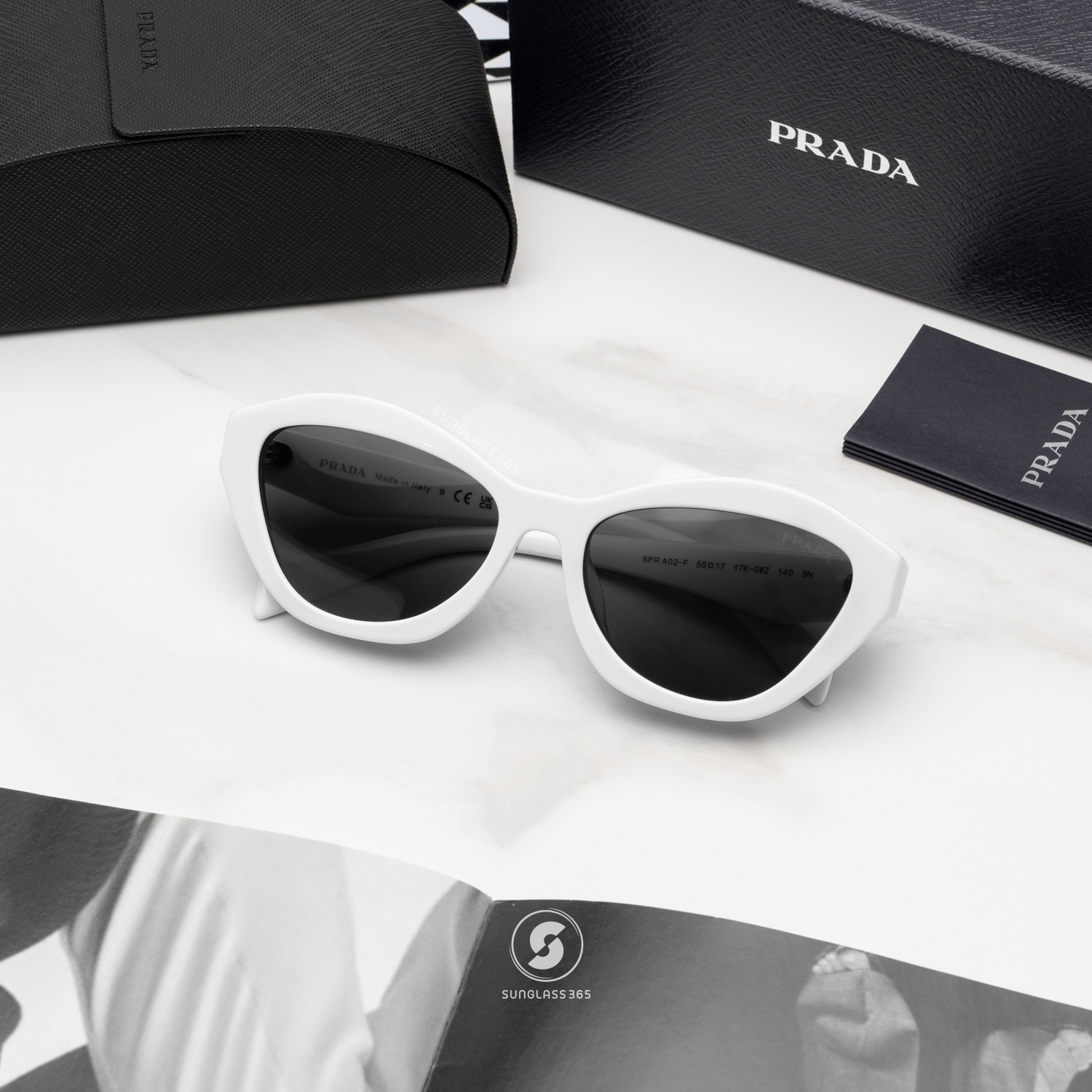 PRADA PRA02SF 17K08Z White