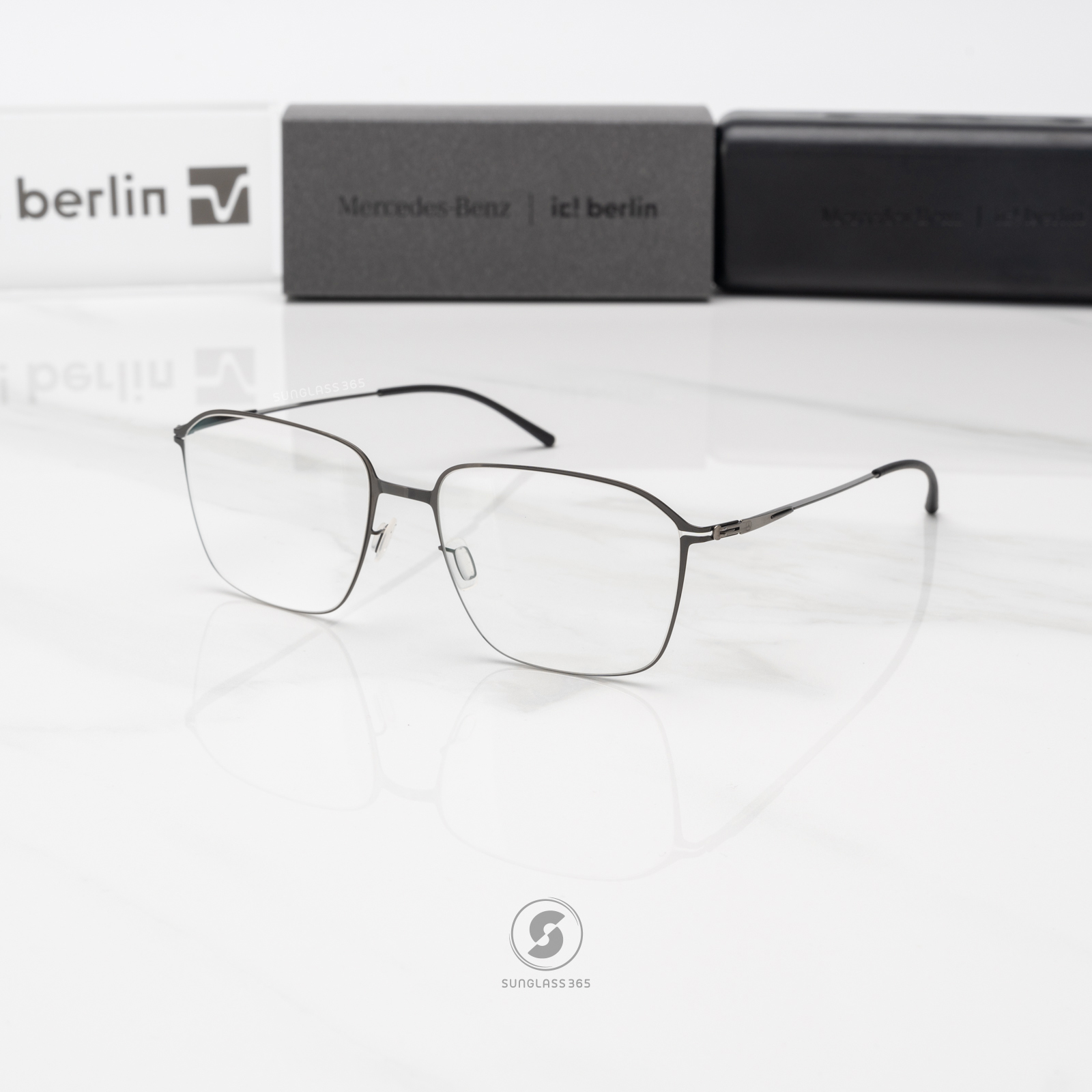 กรอบแว่น IC BERLIN MB17 Gunmetal