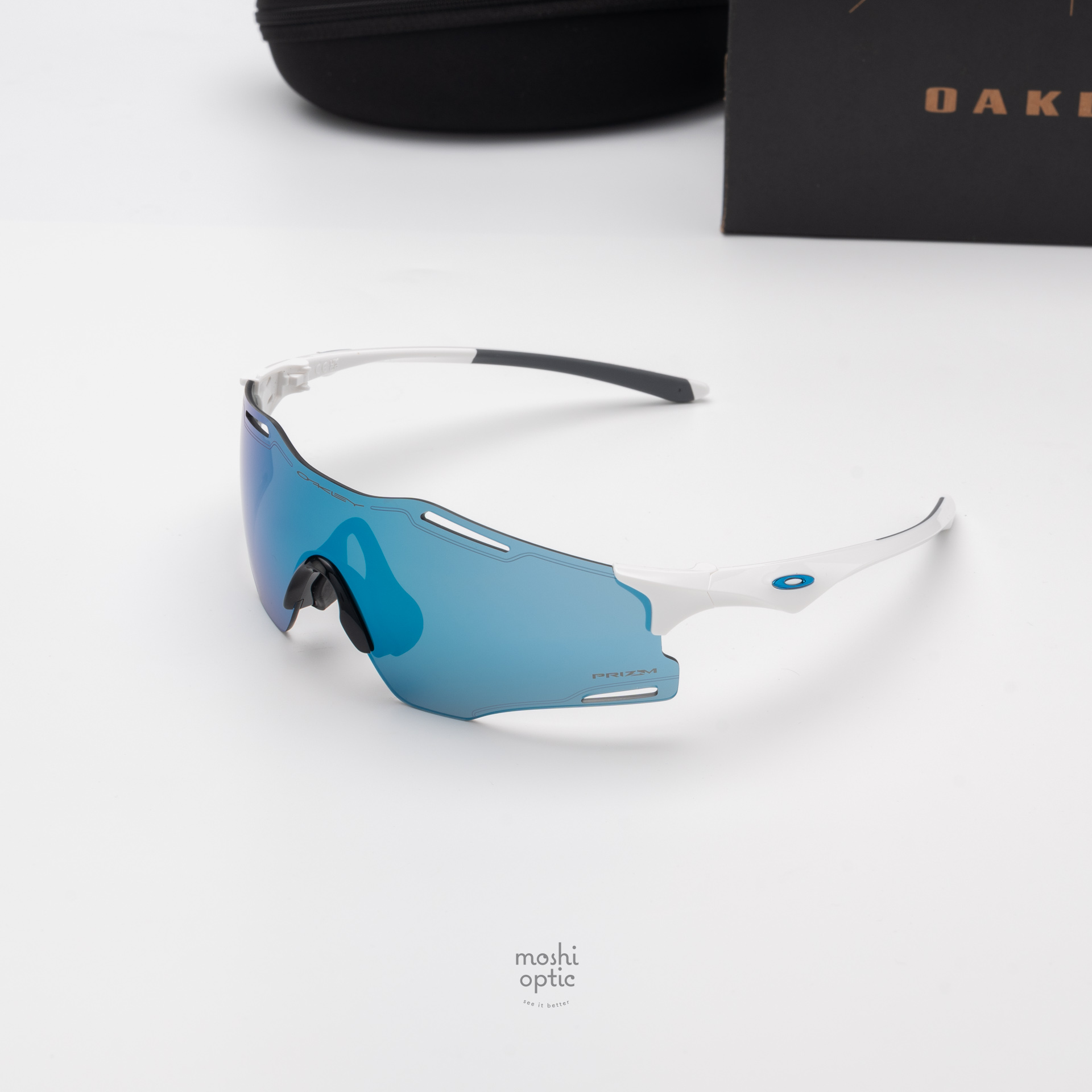 Oakley OO9512D-02 Polished White Prizm Sapphire