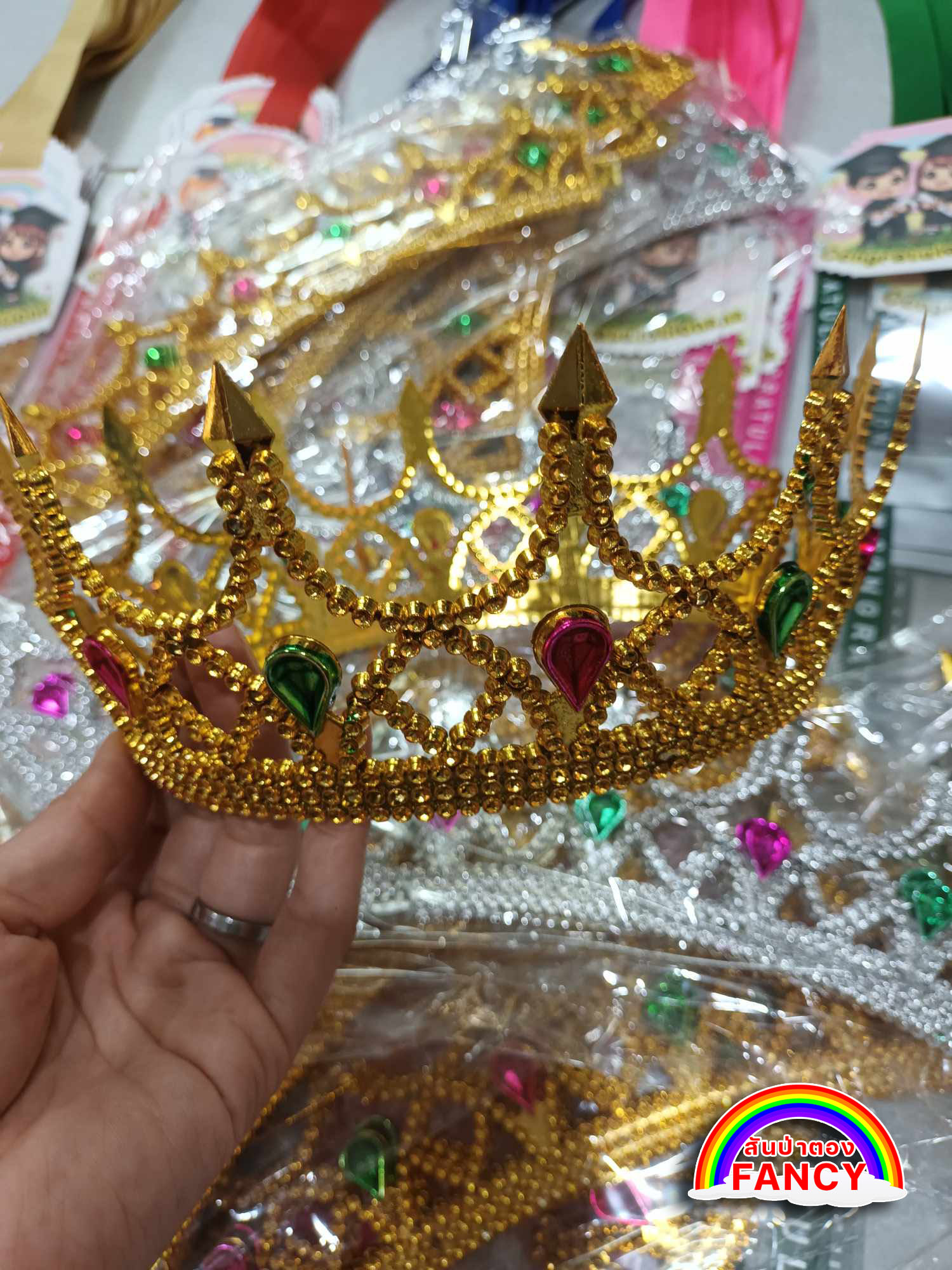 มงกุฎปัจฉิม มงกุฎพระราชา มงกุฎเจ้าชาย มงกุฏเจ้าหญิง