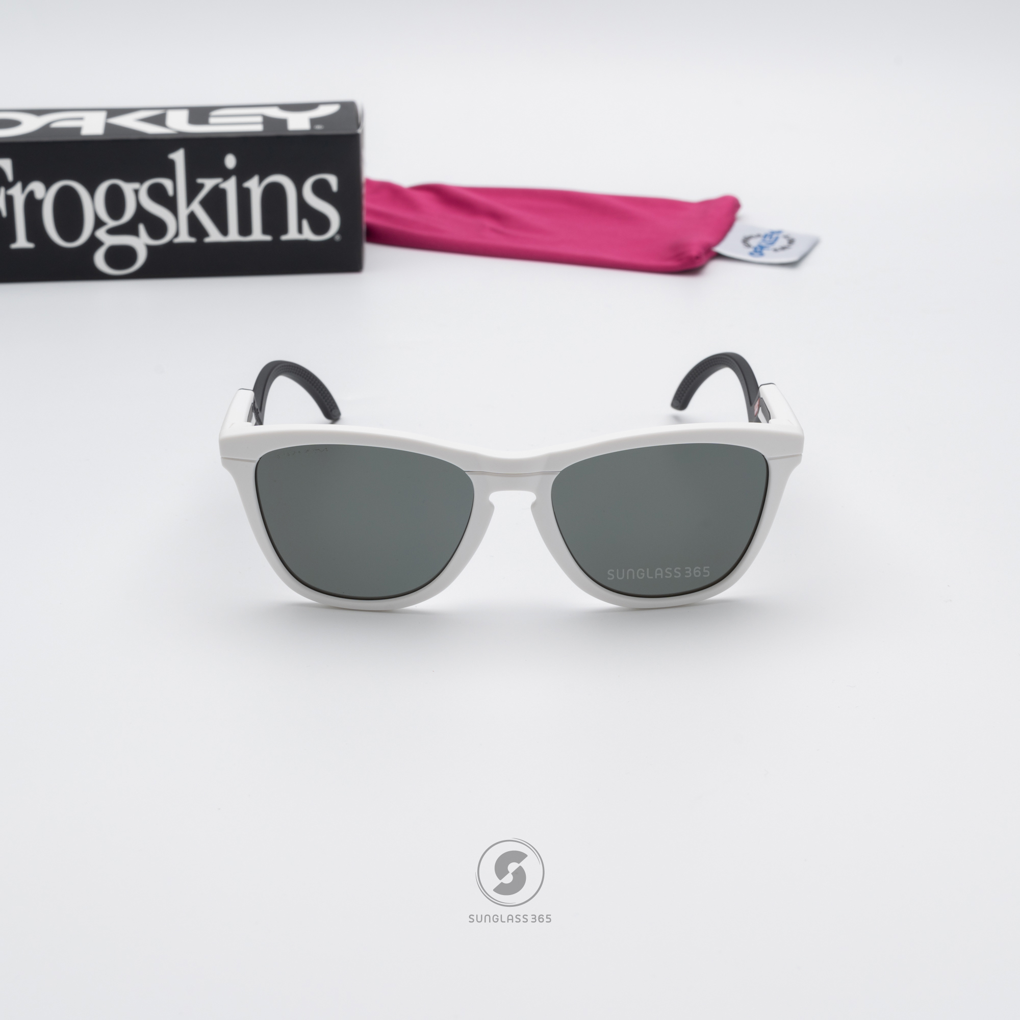 OAKLEY Frogskins Hybrid OO9289-08 Matte White Prizm Grey