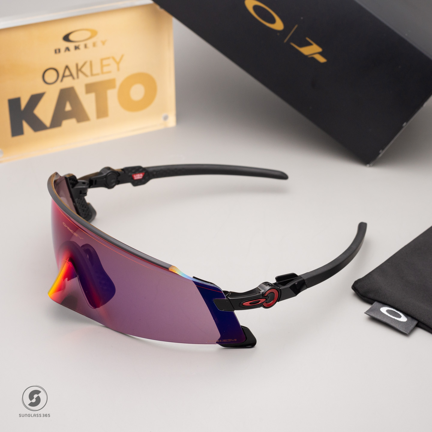 OAKLEY KATO OO9455-04 Polished Black Prizm Road