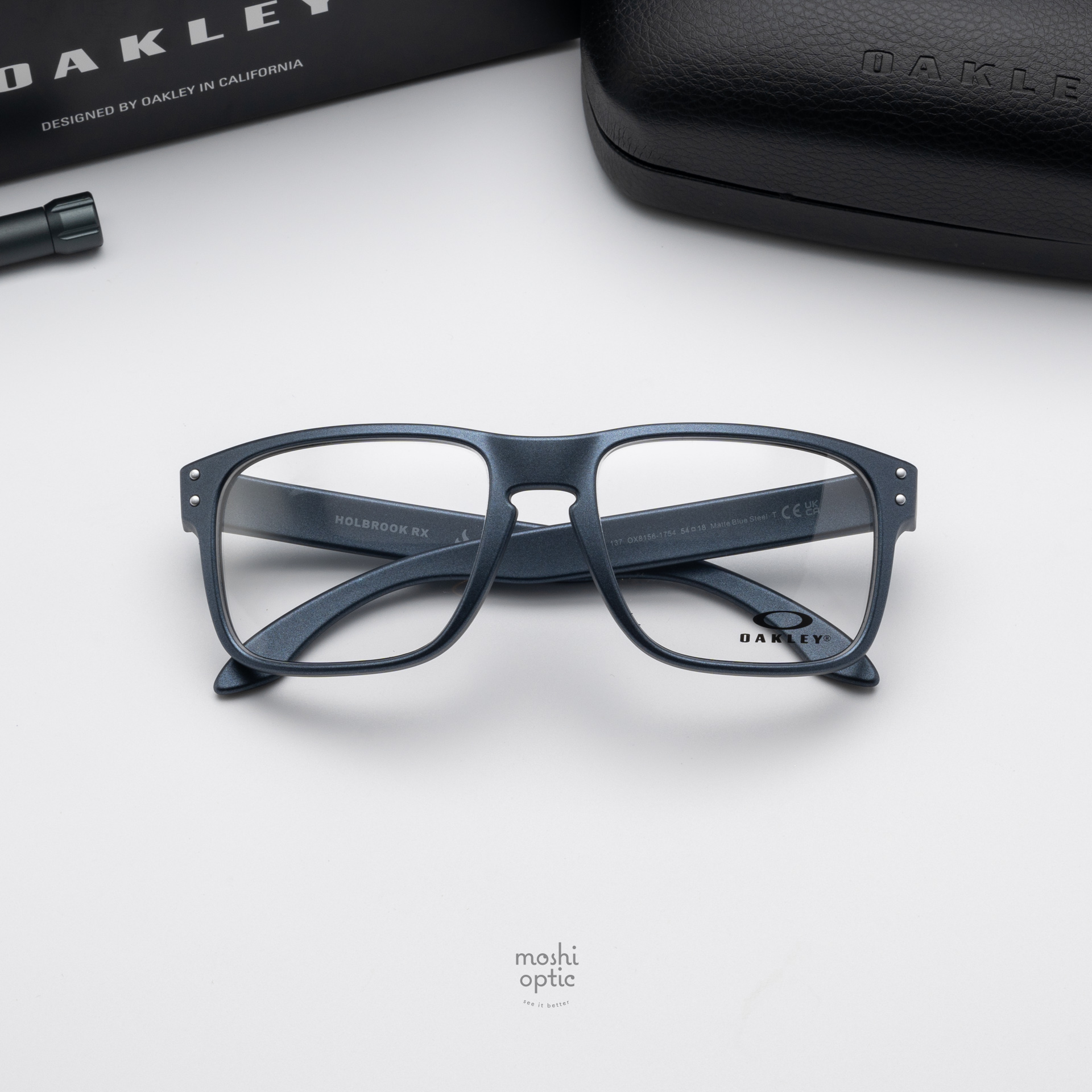 Oakley Holbrook RX OX8156-17 Matte Blue Steel