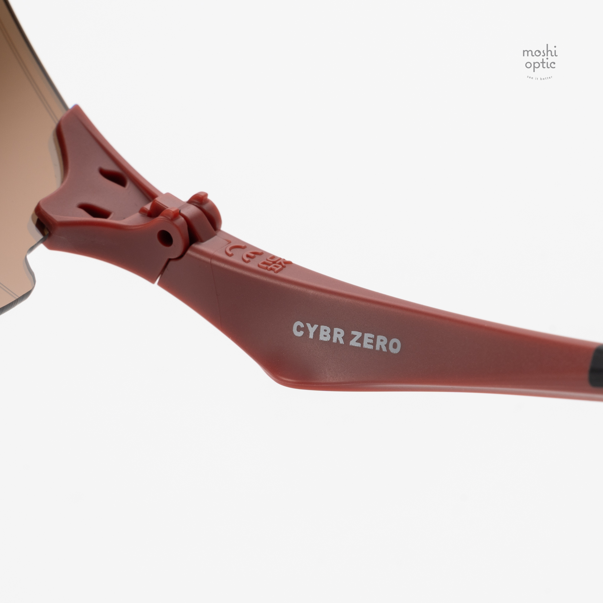 Oakley OO9512D-03 Cybr Zero Matte Iron Red Prizm 24K