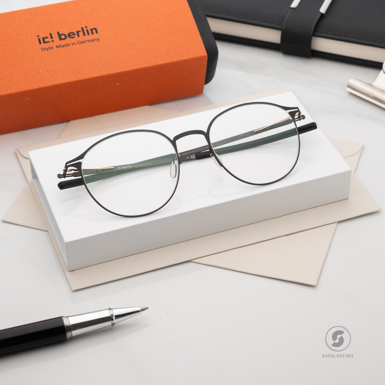 กรอบแว่น IC BERLIN Amihan Black