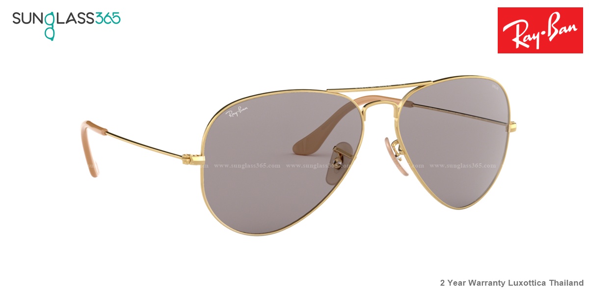 Ray Ban Aviator Evolve RB3025 9064V8 Grey Photochromic
