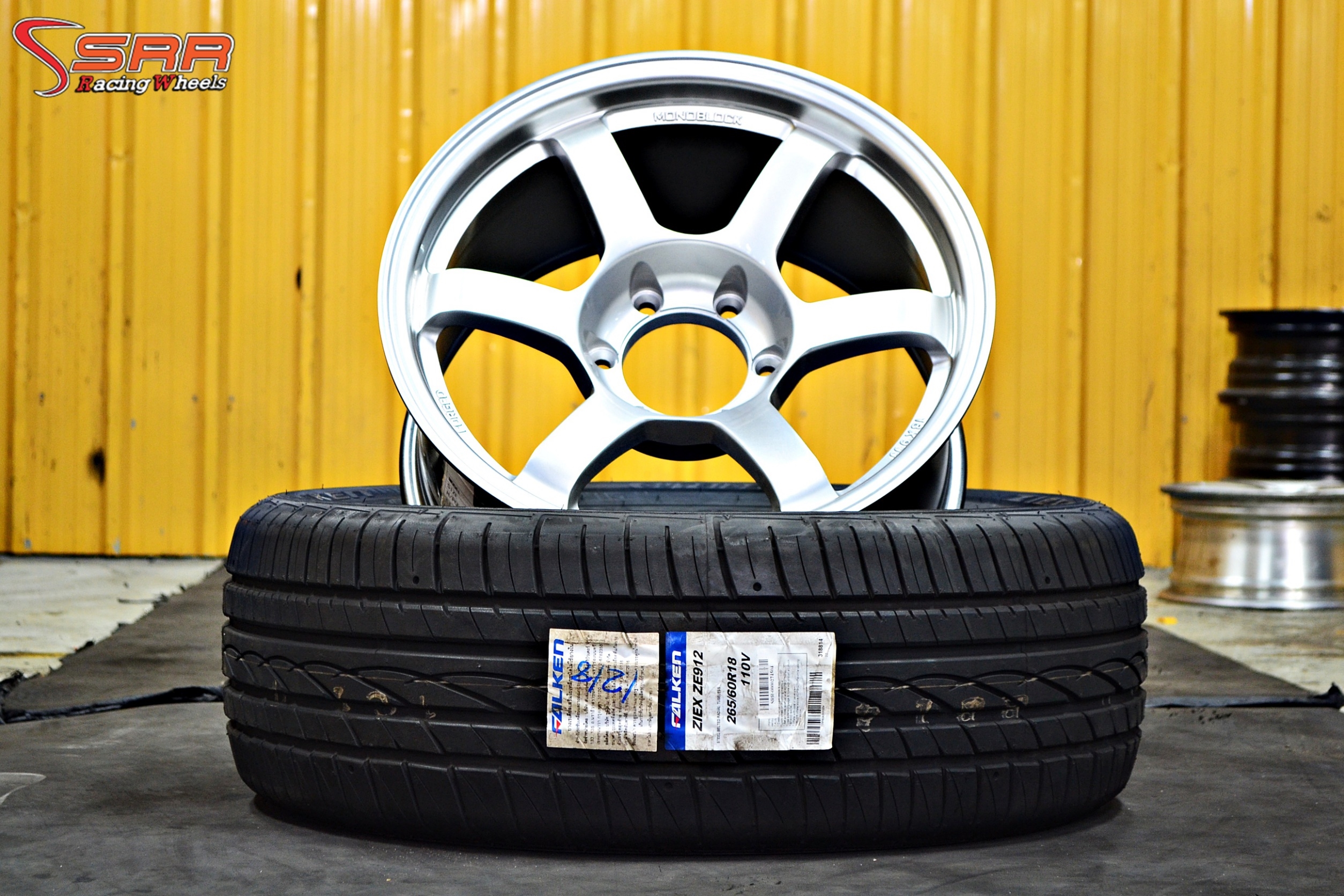 TE37 SUV 18x9 +0 6/139.7 FALKEN ZE912 265/60-18 ปี18