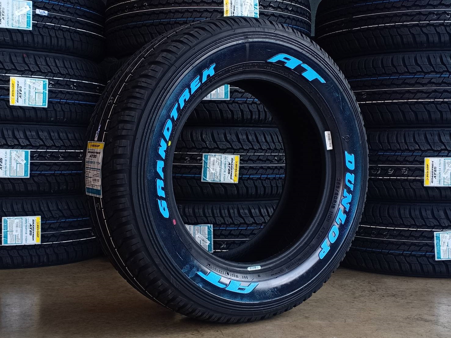 ยางเข้าใหม่ DUNLOP AT25 265/60R18 110H (ปี19)